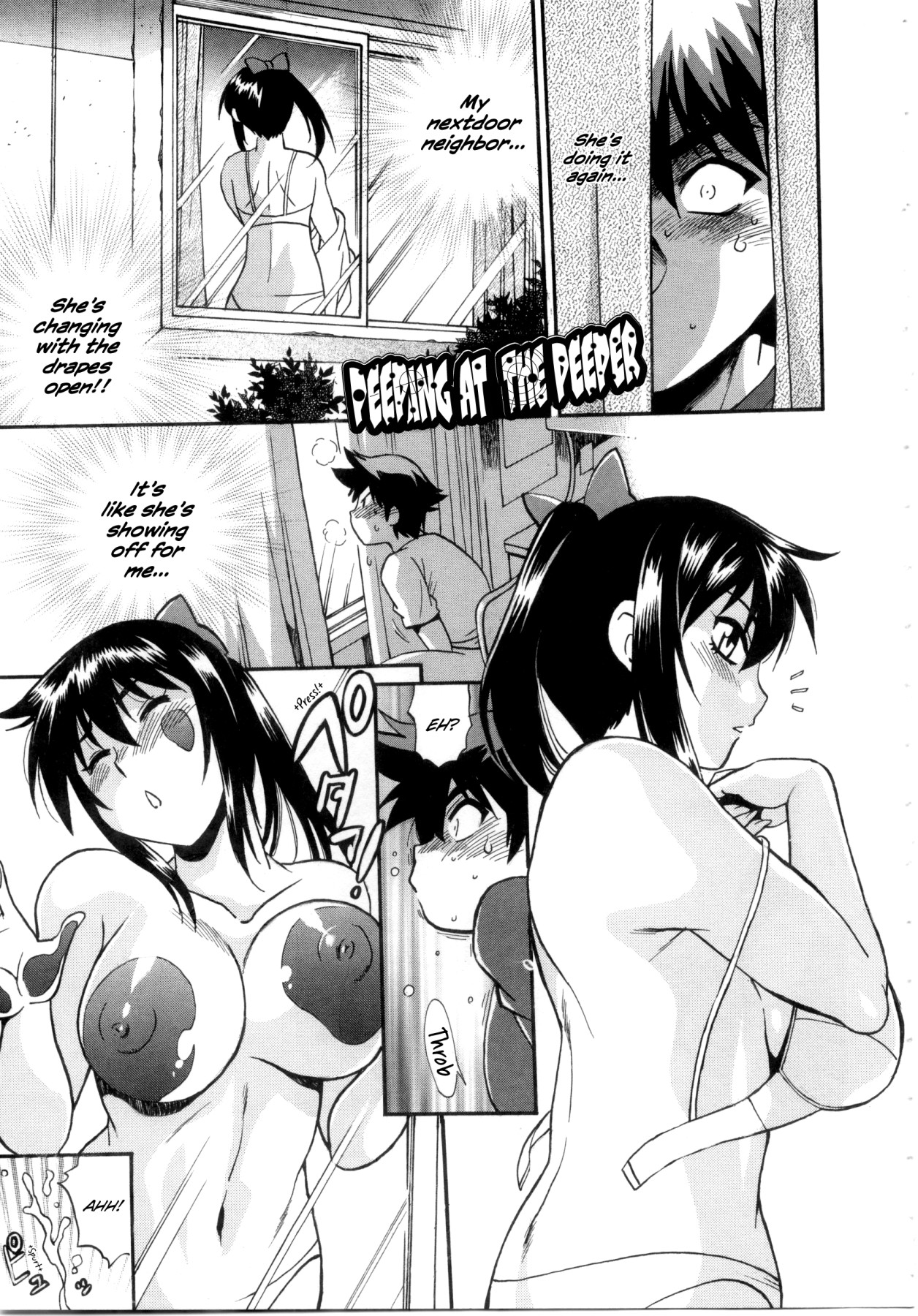 Hentai Manga Comic-That Thick, Hard Heat-Read-28